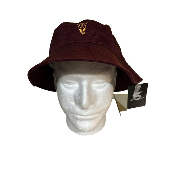 Zephyr Arizona State Sun Devils Bucket Hat Unisex Hawaiian Cotton NEW - Picture 8 of 8